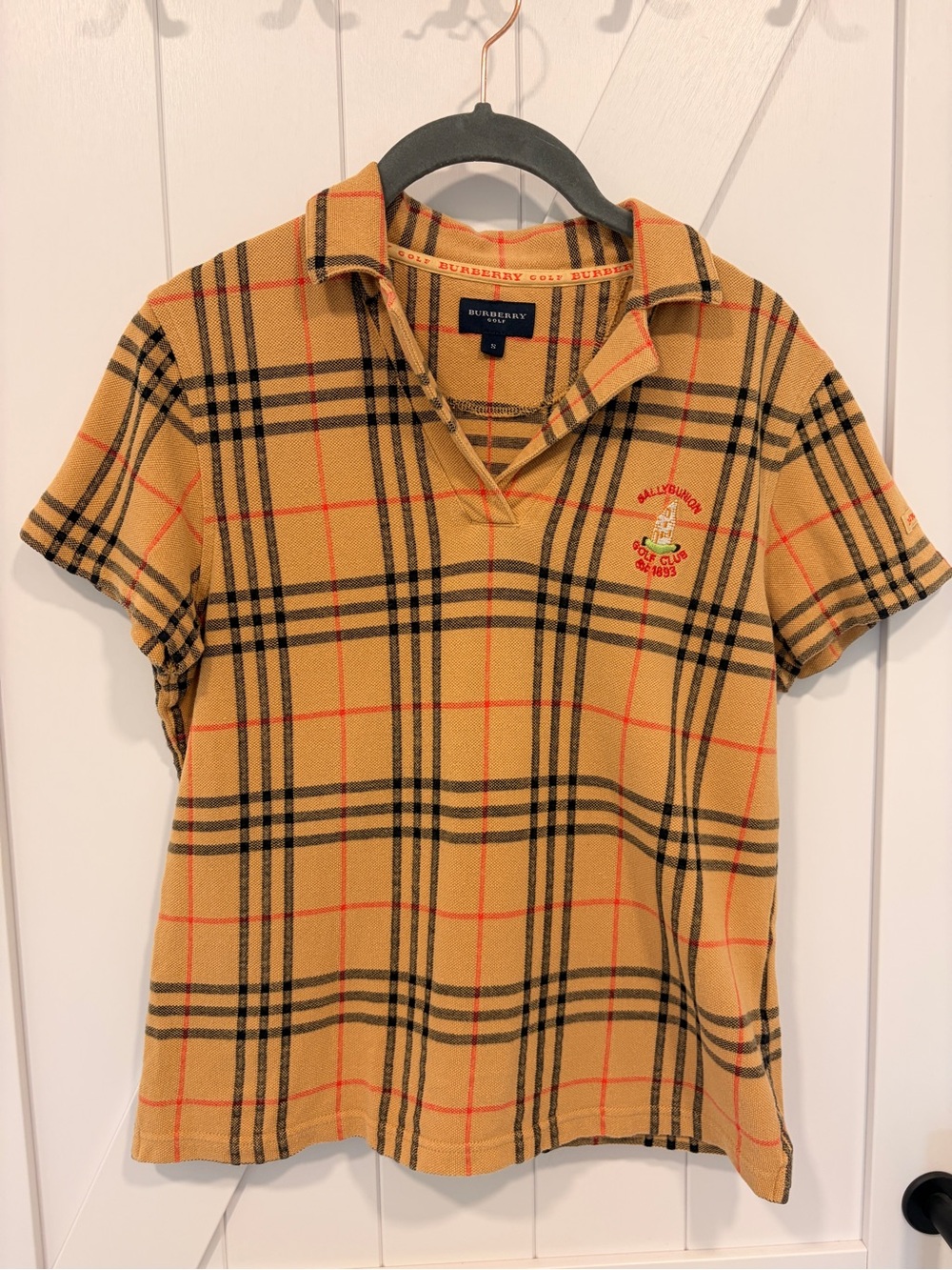 Vintage Burberry Golf polo women’s small